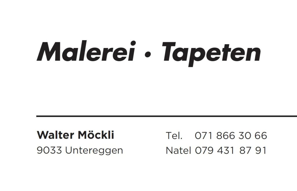 Walter Möckli Malergeschaft