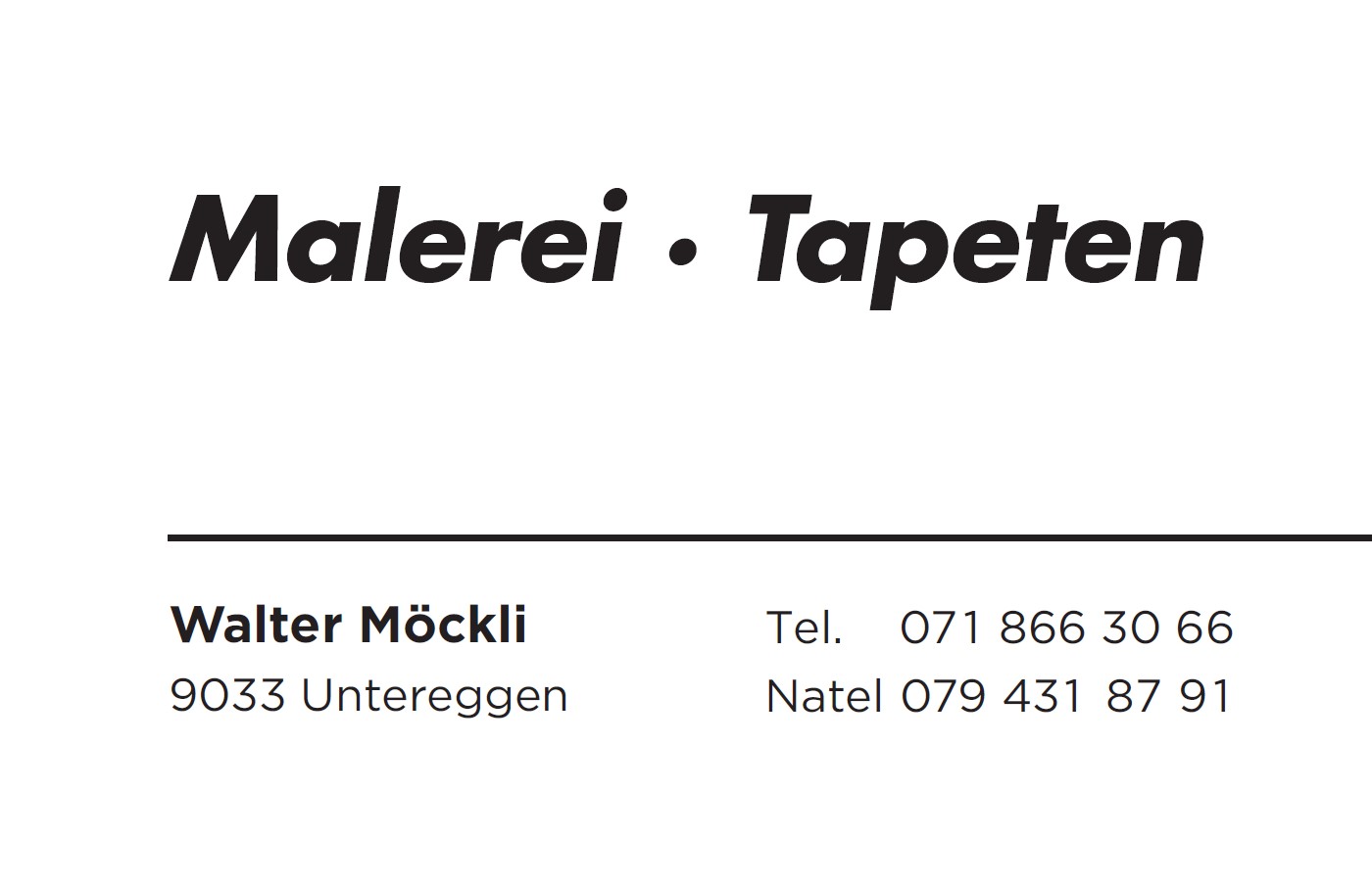 You are currently viewing Walter Möckli Malergeschaft